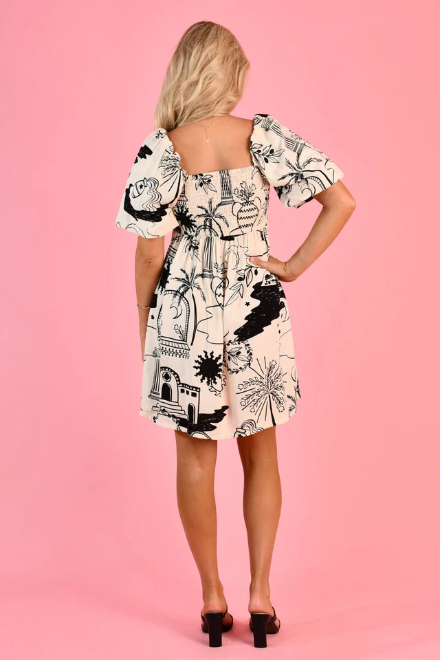 OLIVIA TWIST DRESS